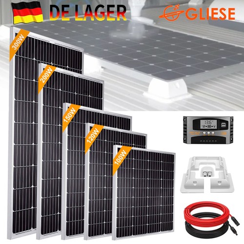 Solarpanel set solarmodul 100w - set,