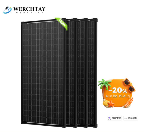 400watt 100w solarpanel - 400watt, 4×100w