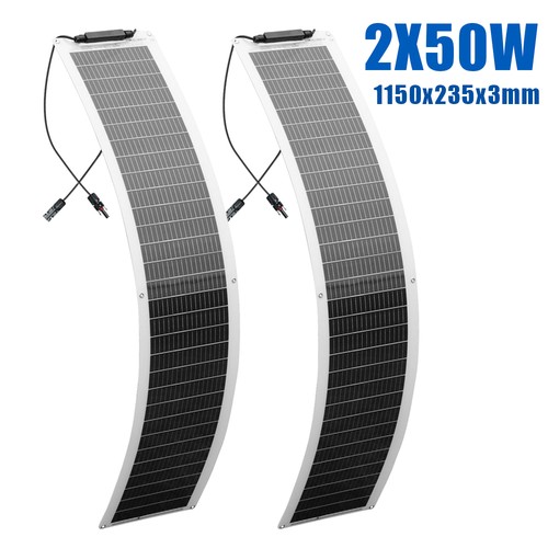 100w flexibel solarpanel - 100w,