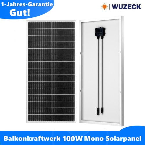 100w solarpanel mono glas - solarpanel, pv