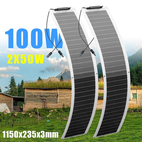 100w flexibel solarpanel - flexibel,