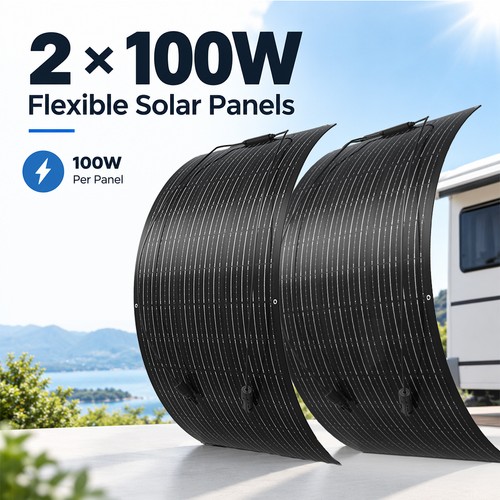 100w solarmodul flexible - solarmodul,