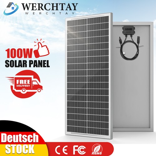 12v 100w solarmodul solarpanel - 100w,