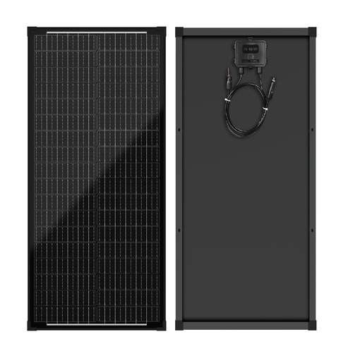 100w monokristallin solarmodul - 100w,