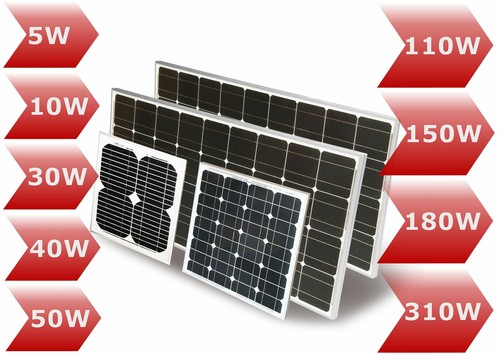 Solarmodul solarpanel 12v 10 - solarpanel, 5