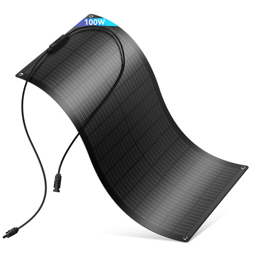100w 12v flexibel - flexibel, solarmodul